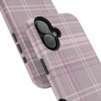 The Plaid Edit Mauve Phone Case