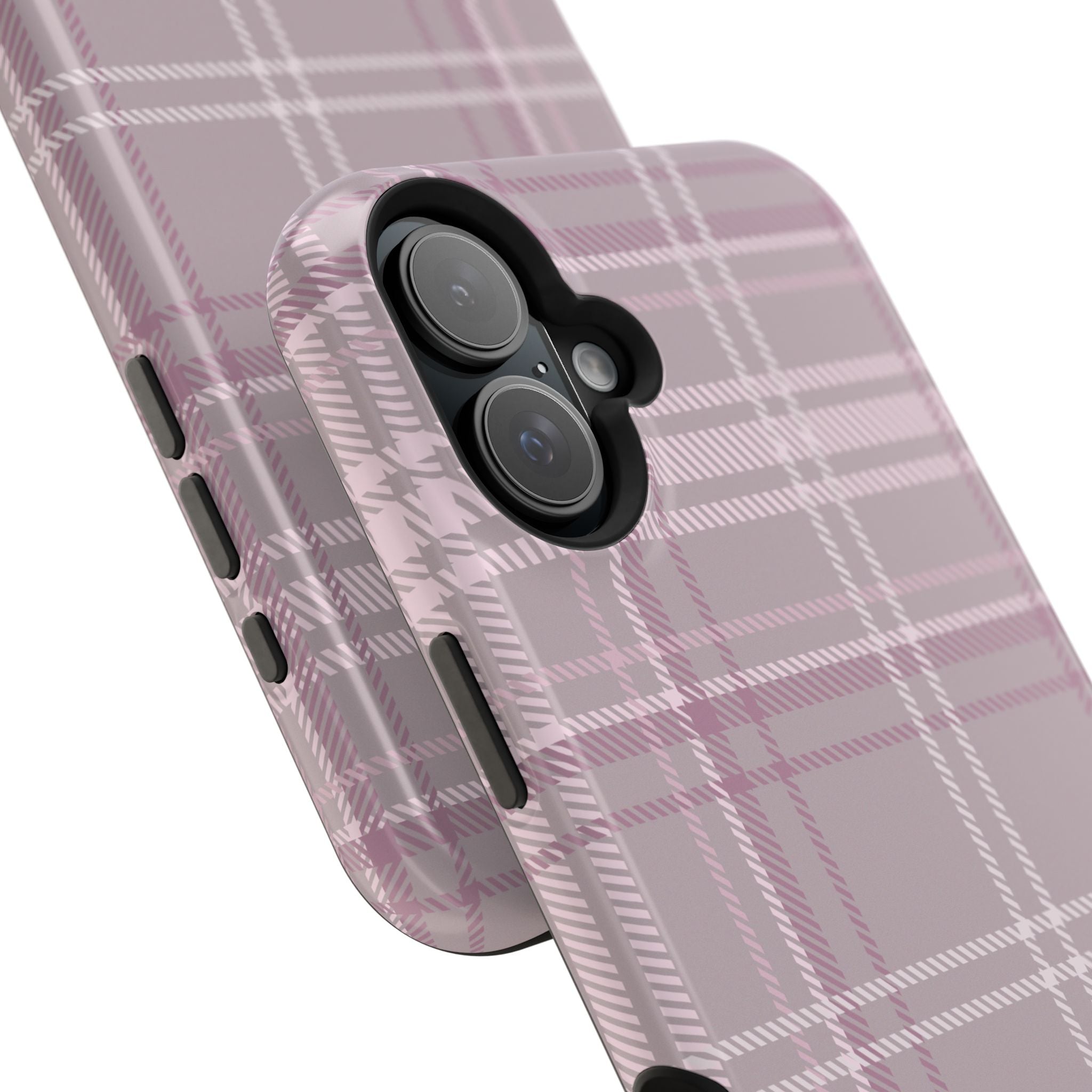 The Plaid Edit Mauve Phone Case