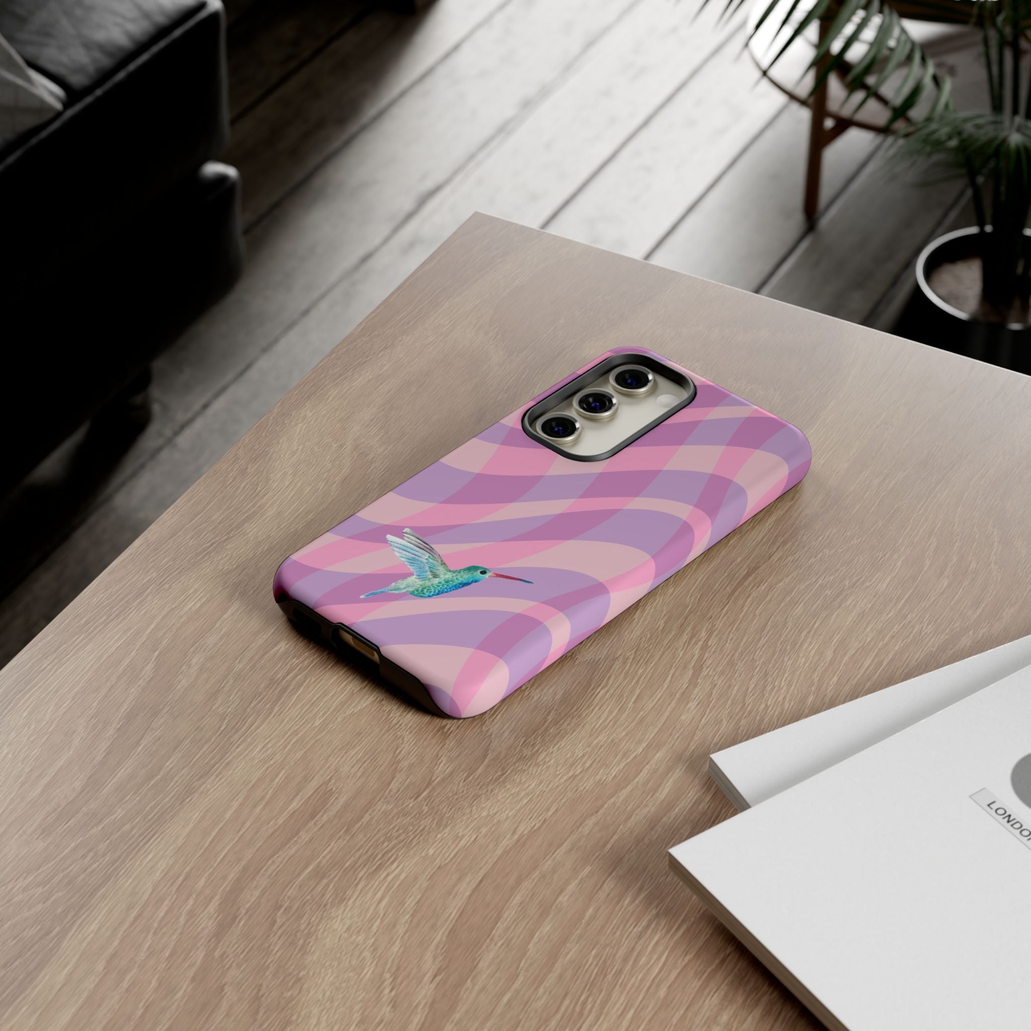 Serenity Waves Hummingbird Phone Case