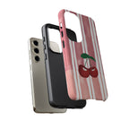Cherry Orchard Stripes Phone Case
