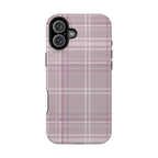 The Plaid Edit Mauve Phone Case