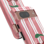Cherry Orchard Stripes Phone Case