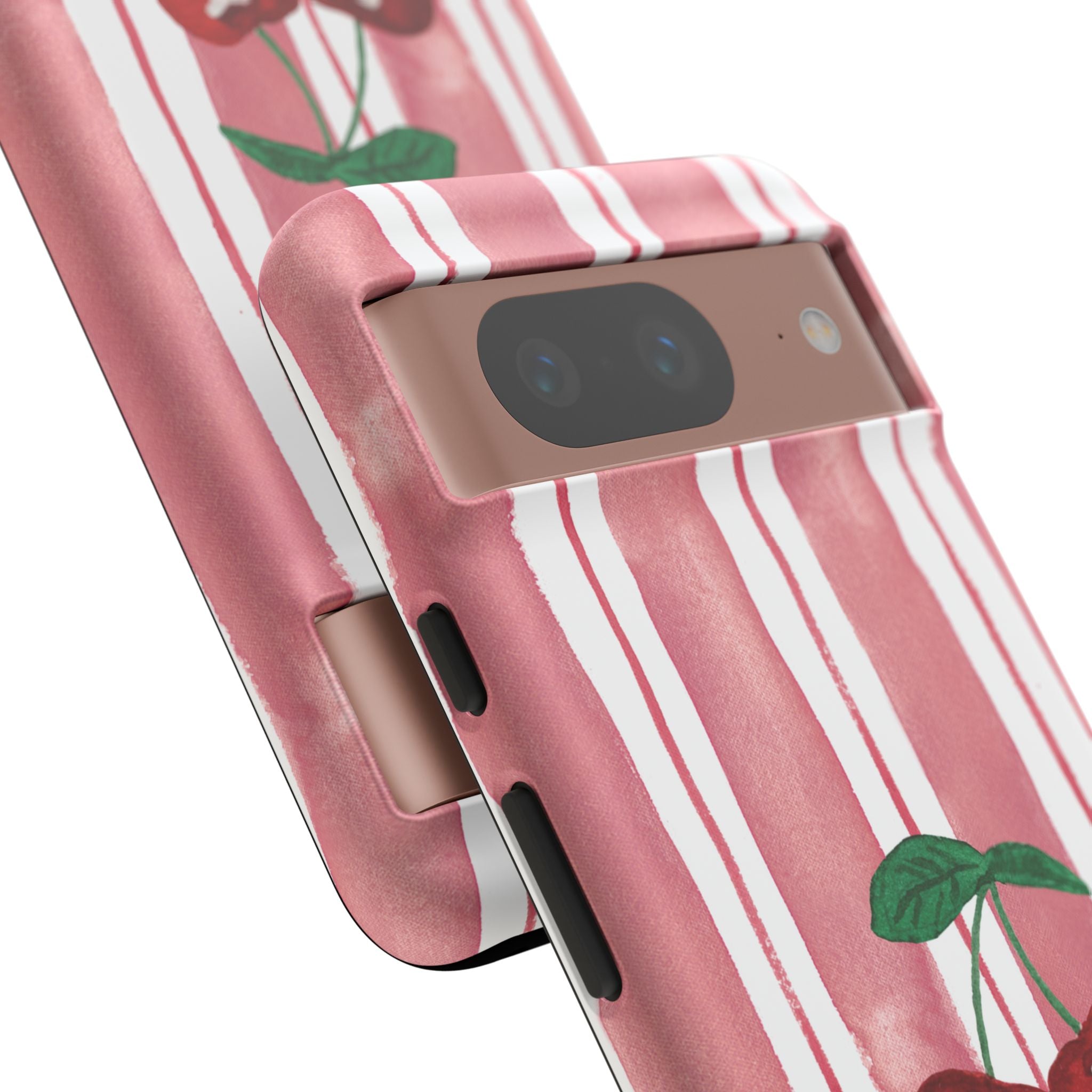 Cherry Orchard Stripes Phone Case