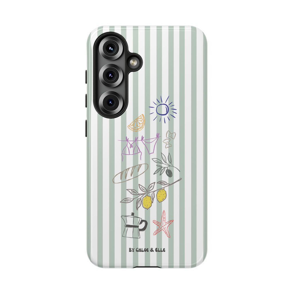 Amalfi Dreaming Olive Phone Case