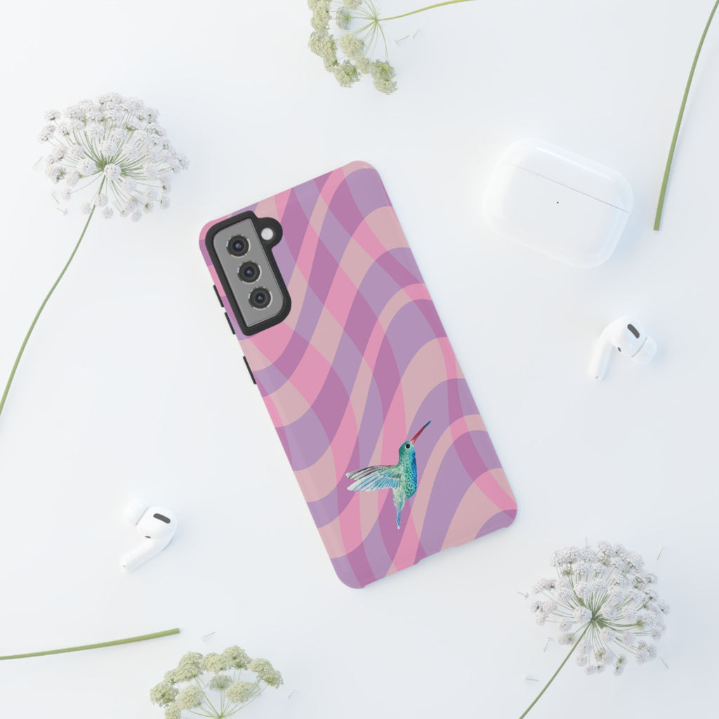 Serenity Waves Hummingbird Phone Case