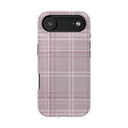 The Plaid Edit Mauve Phone Case