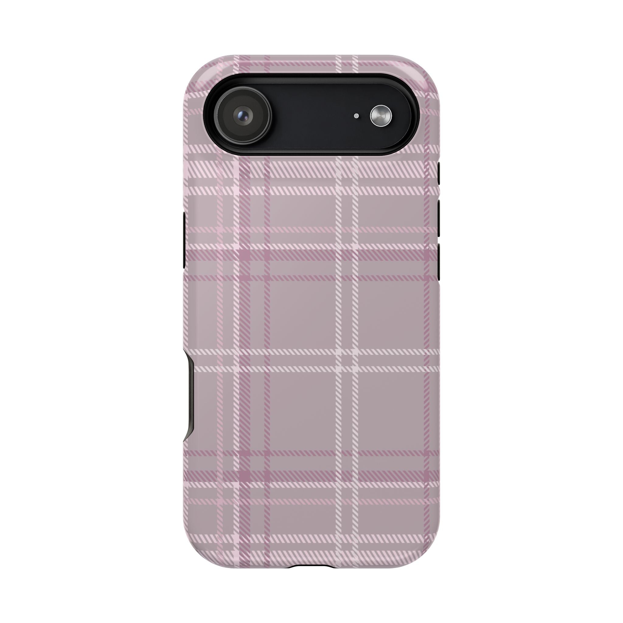 The Plaid Edit Mauve Phone Case