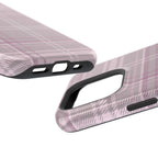 The Plaid Edit Mauve Phone Case