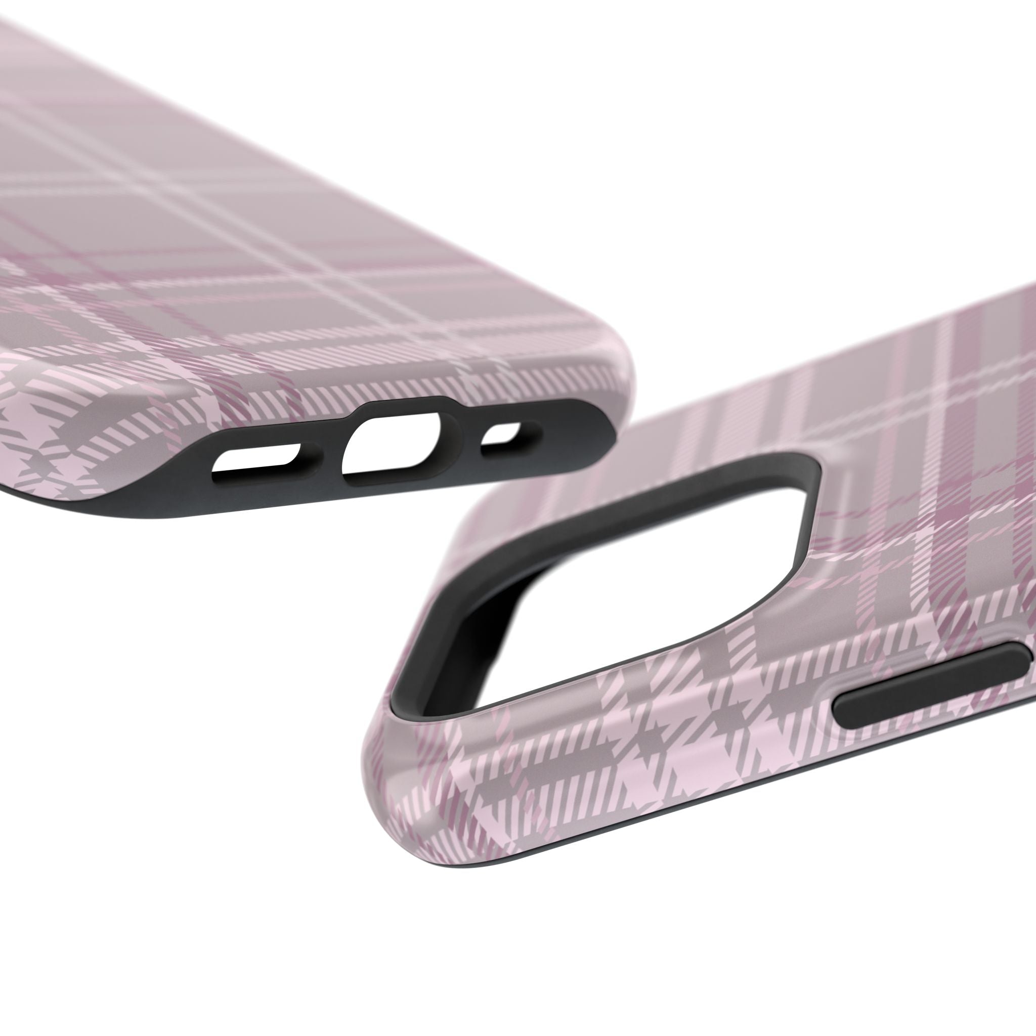 The Plaid Edit Mauve Phone Case