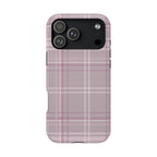 The Plaid Edit Mauve Phone Case