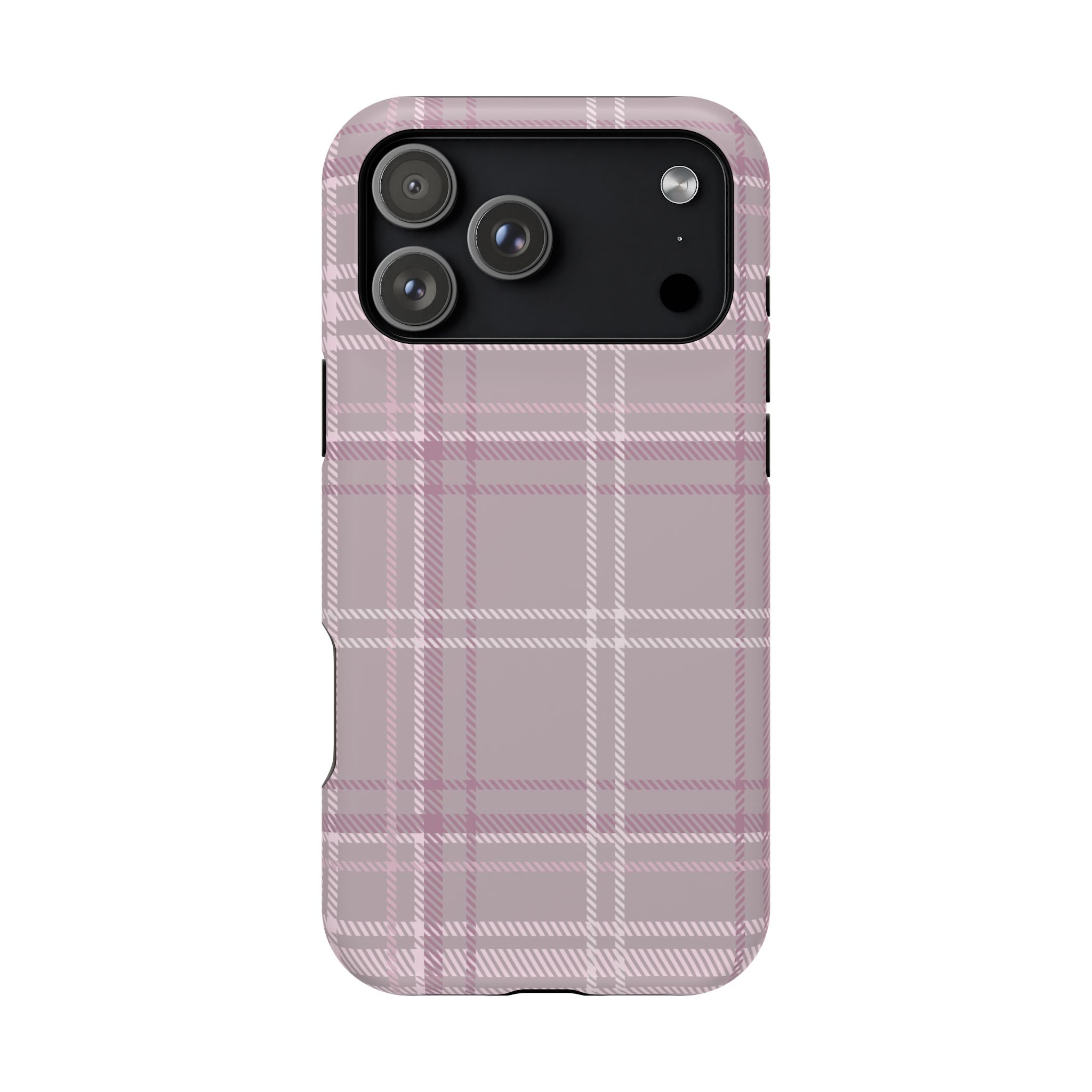 The Plaid Edit Mauve Phone Case