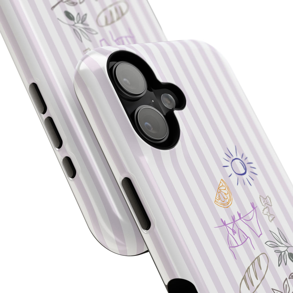 Amalfi Dreaming Petunia Phone Case