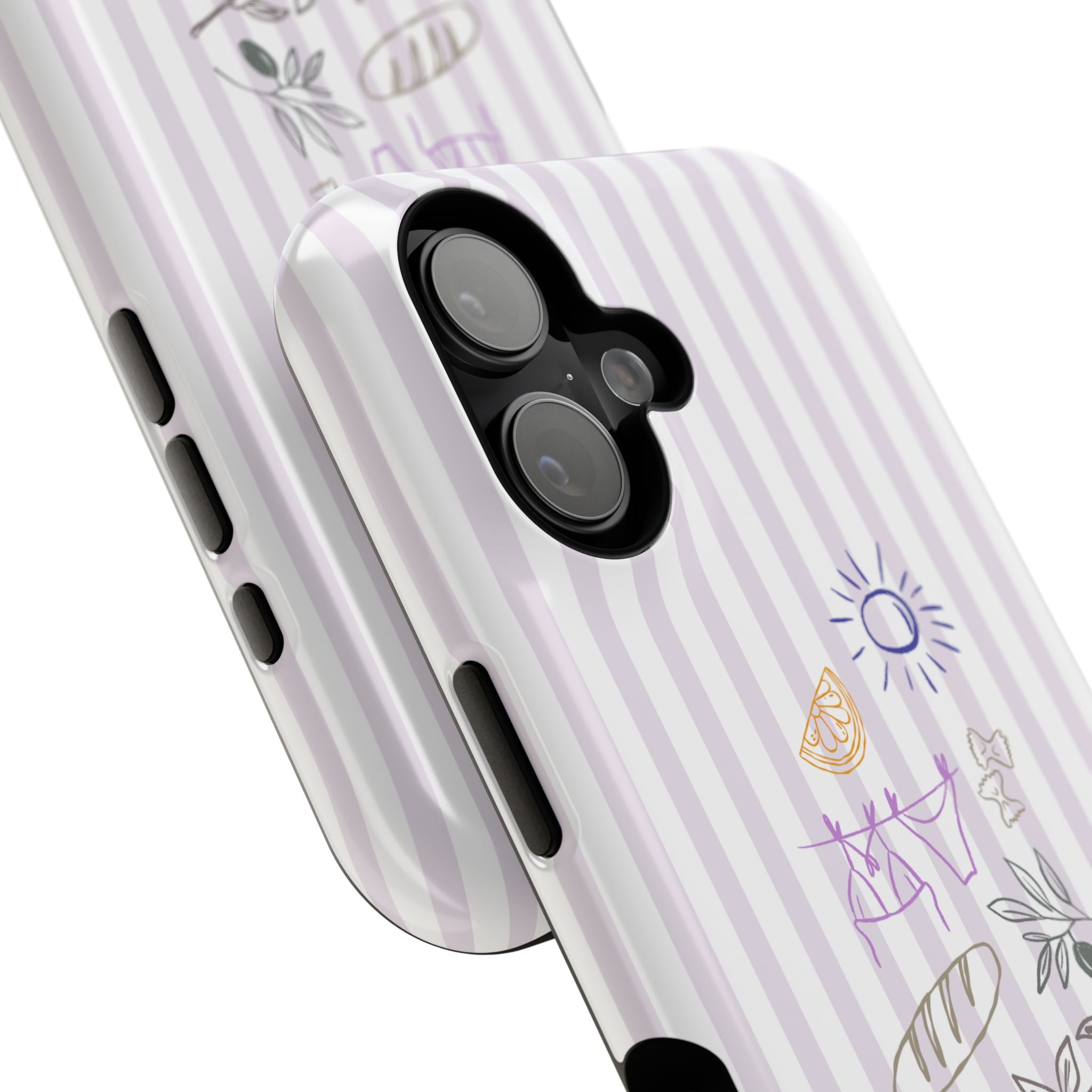 Amalfi Dreaming Petunia Phone Case