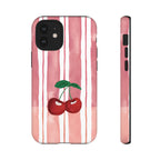 Cherry Orchard Stripes Phone Case
