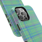 Fresh Energy Plaid Magnetic Phone Case