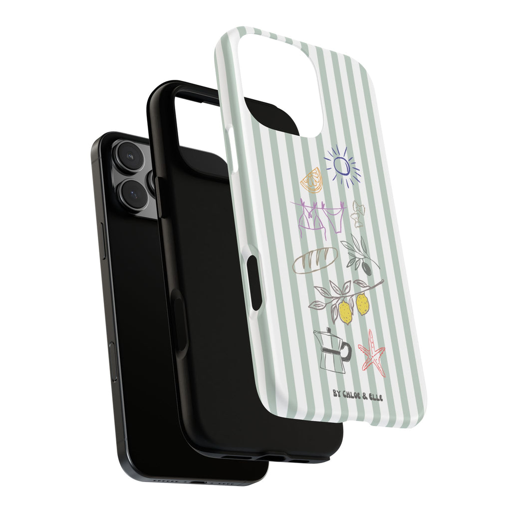 Amalfi Dreaming Olive Phone Case