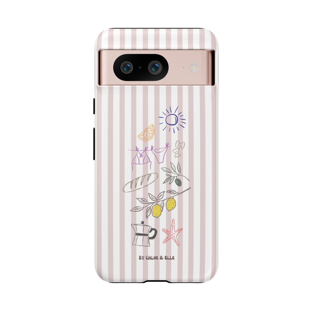 Amalfi Dreaming Rose Phone Case