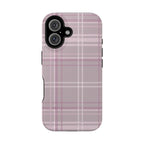 The Plaid Edit Mauve Phone Case