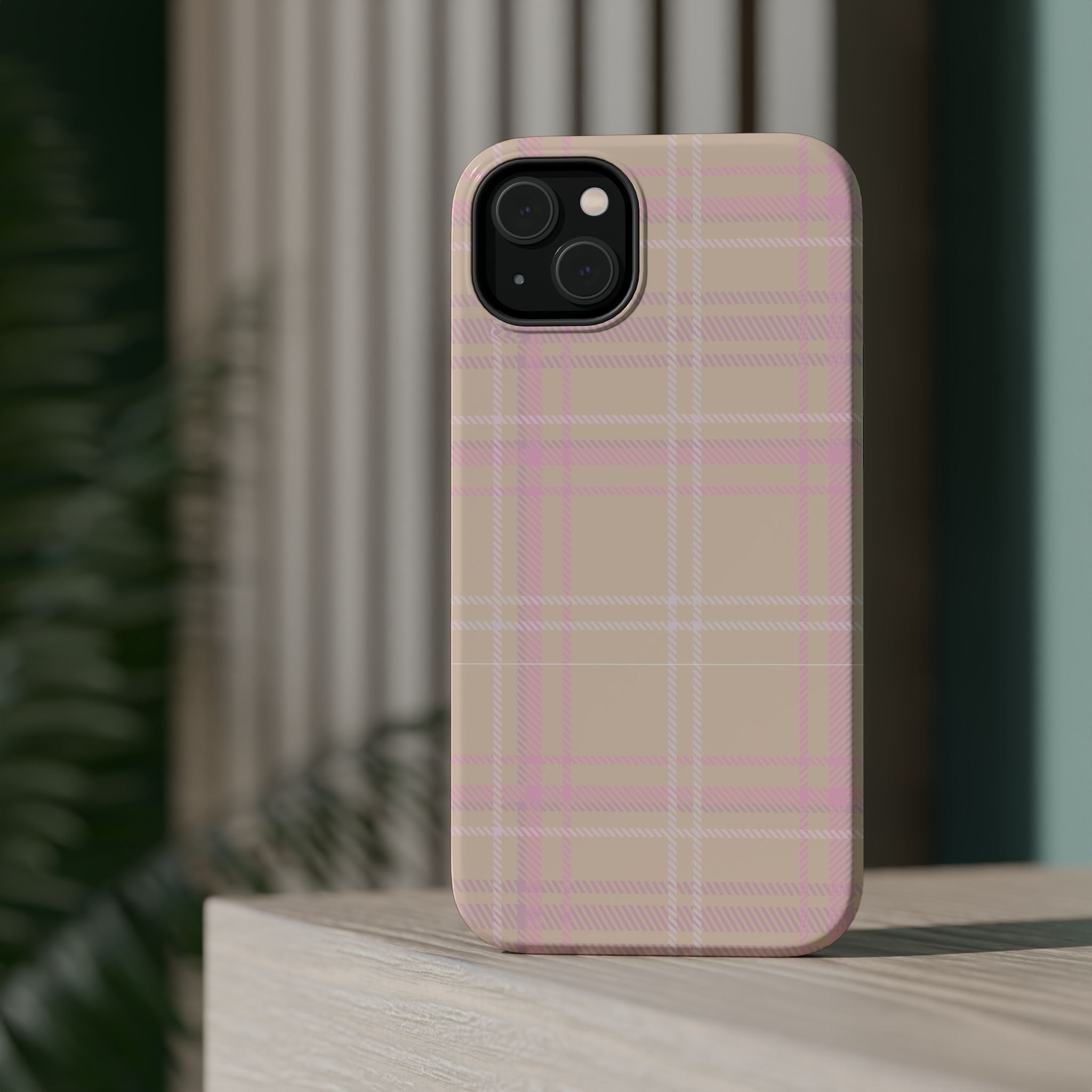 The Plaid Edit Cashmere Phone Case