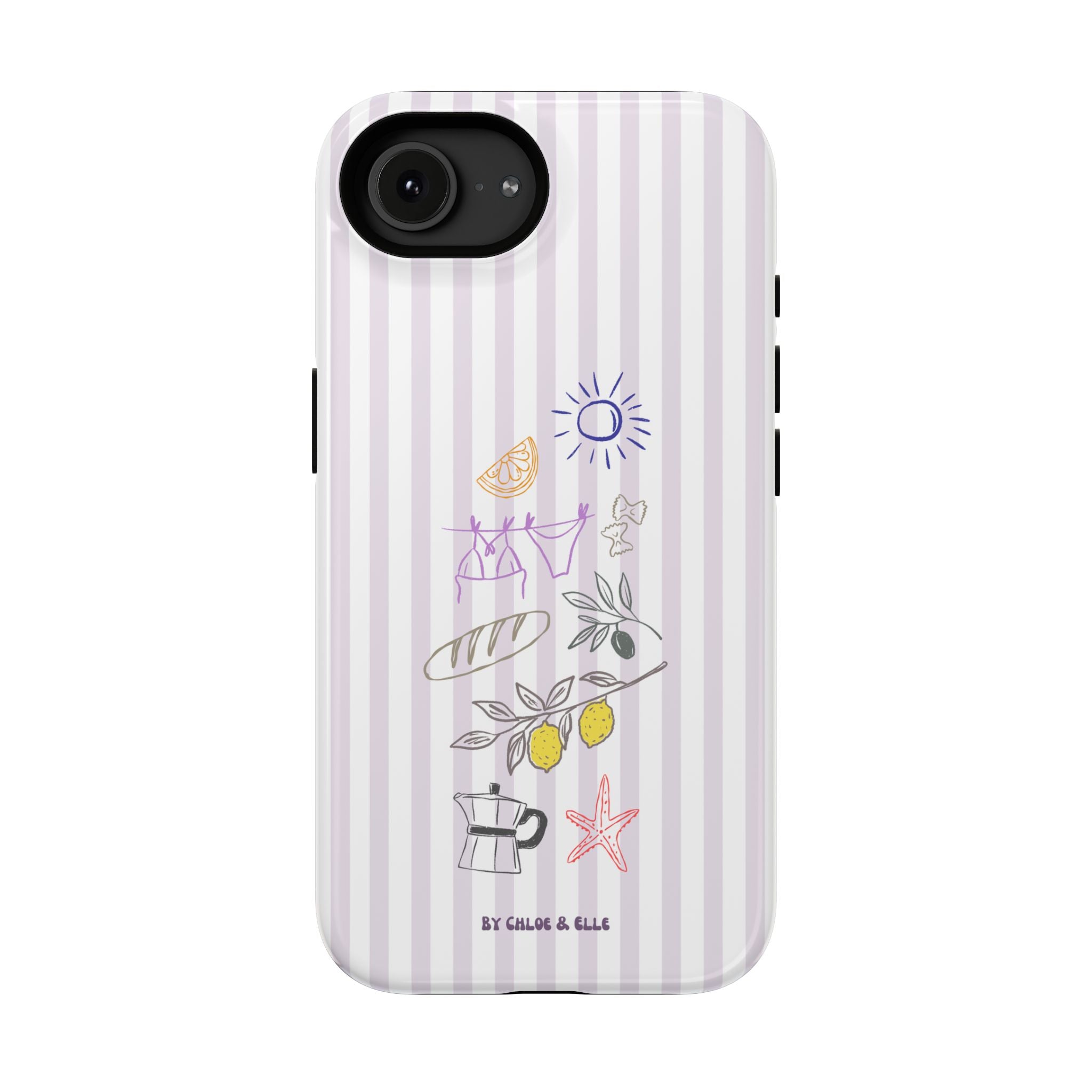 Amalfi Dreaming Petunia Phone Case
