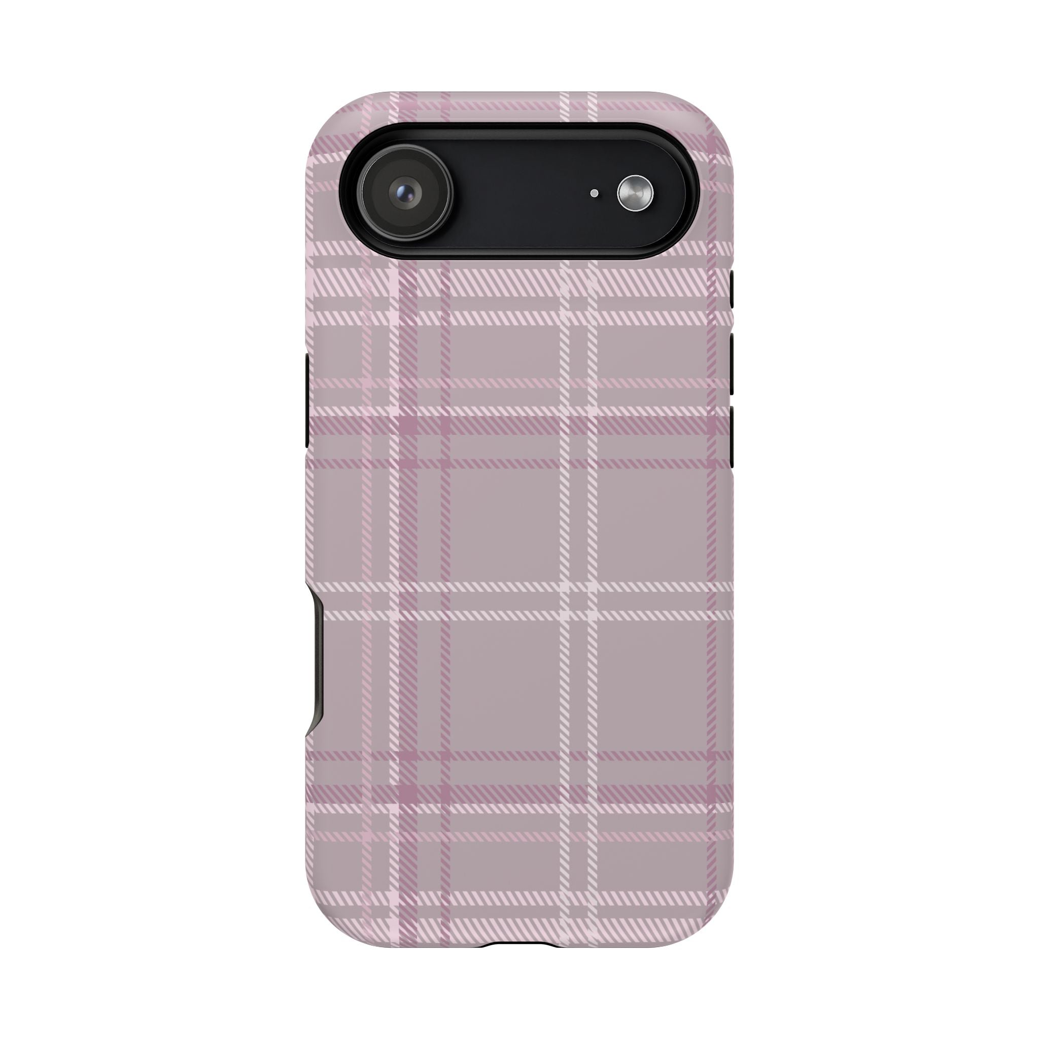 The Plaid Edit Mauve Phone Case