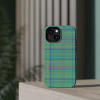 Fresh Energy Plaid Magnetic Phone Case