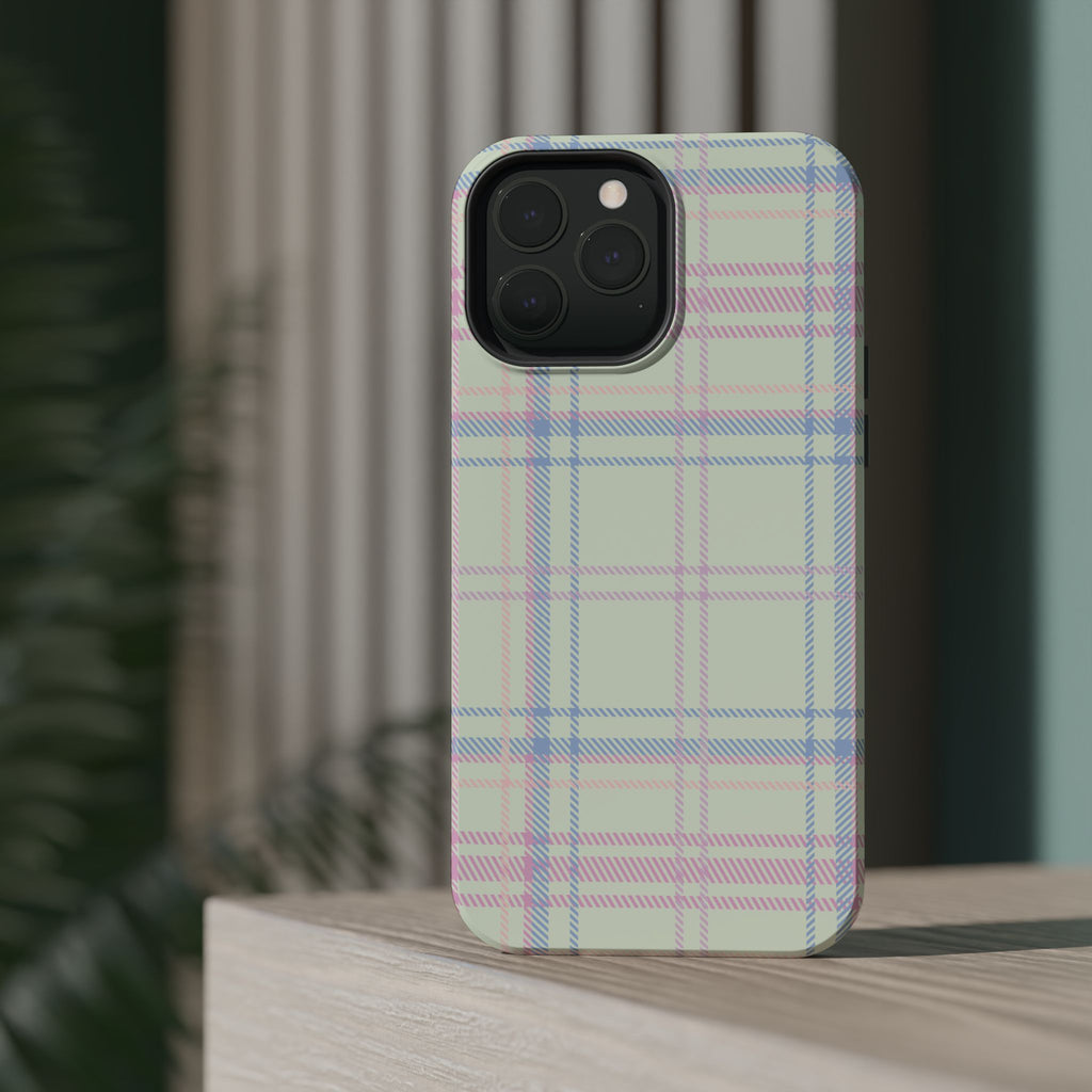 Daydream Plaid Magnetic Phone Case
