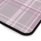 The Plaid Edit Mauve Desk Mat