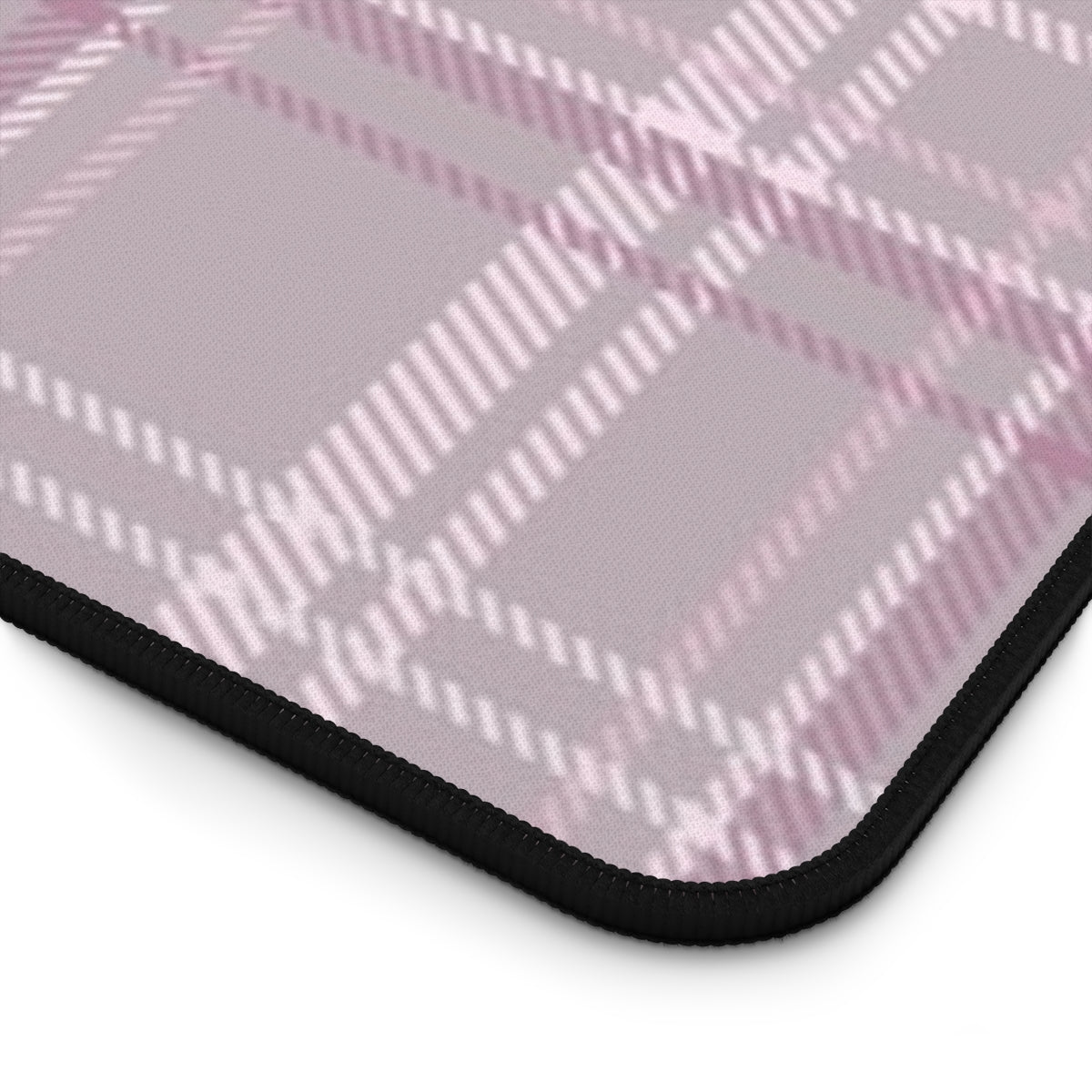 The Plaid Edit Mauve Desk Mat