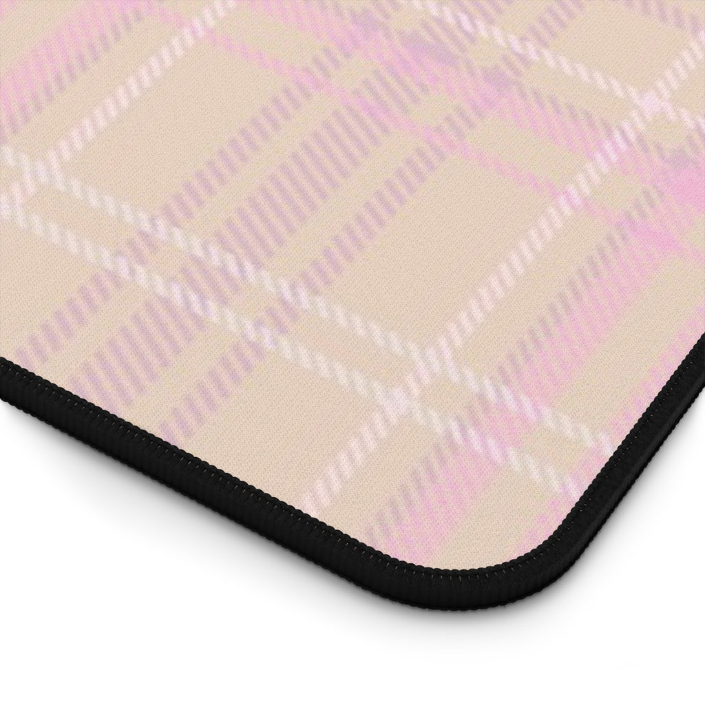 The Plaid Edit Cashmere Desk Mat