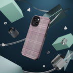 The Plaid Edit Mauve Phone Case