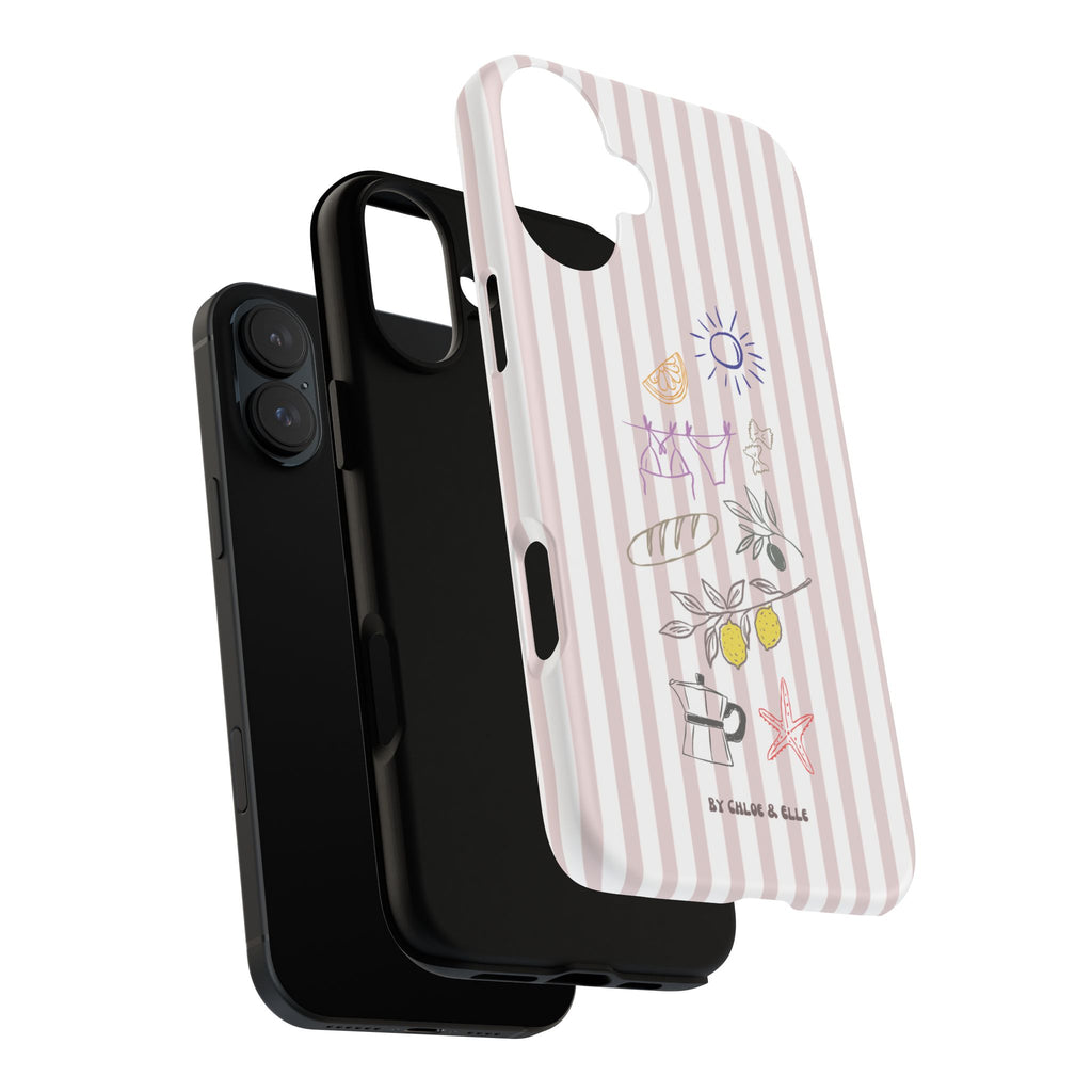 Amalfi Dreaming Rose Phone Case