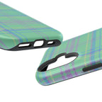 Fresh Energy Plaid Magnetic Phone Case