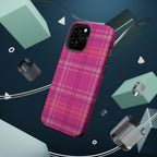 Berry Crush Plaid Magnetic Phone Case