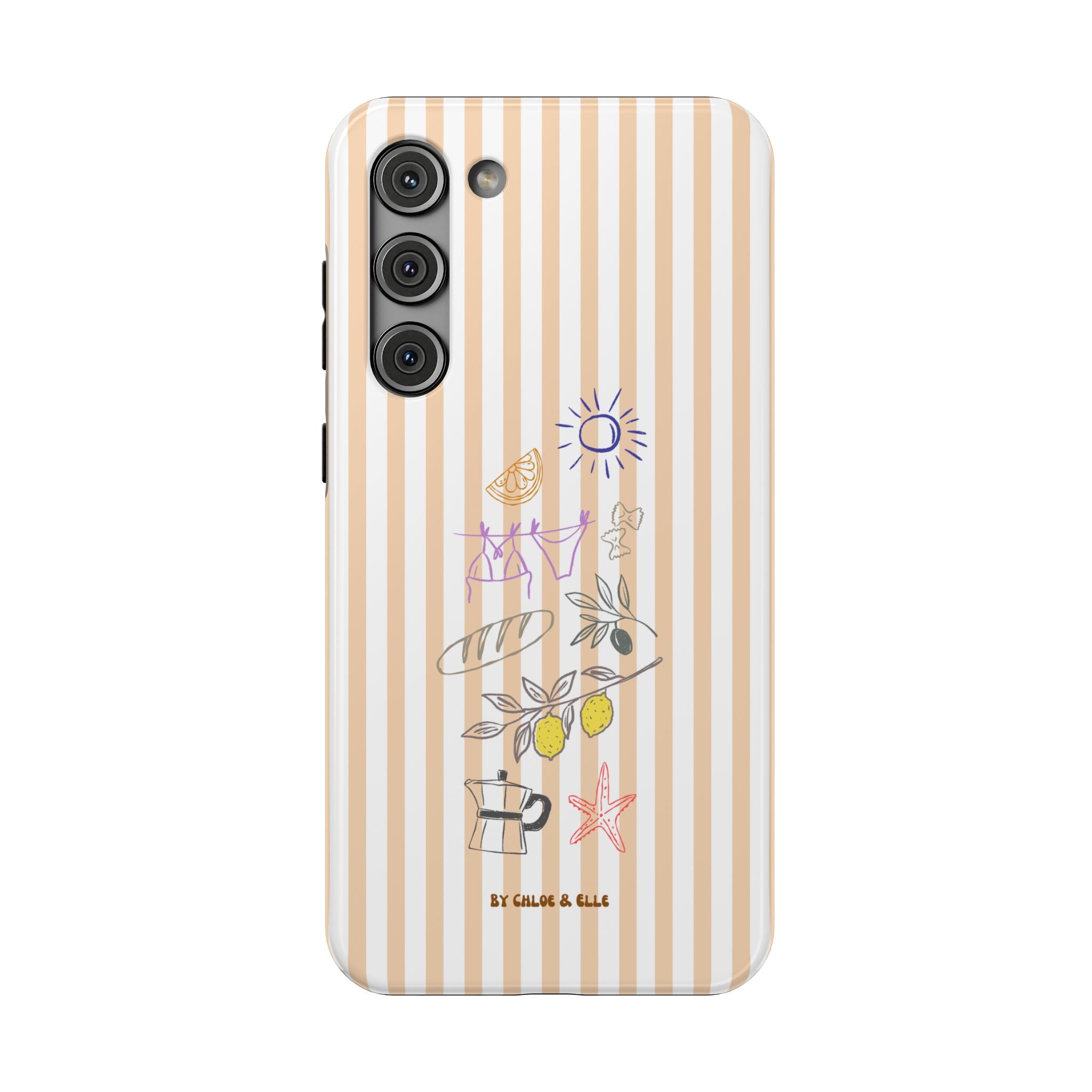 Amalfi Dreaming Peach Phone Case