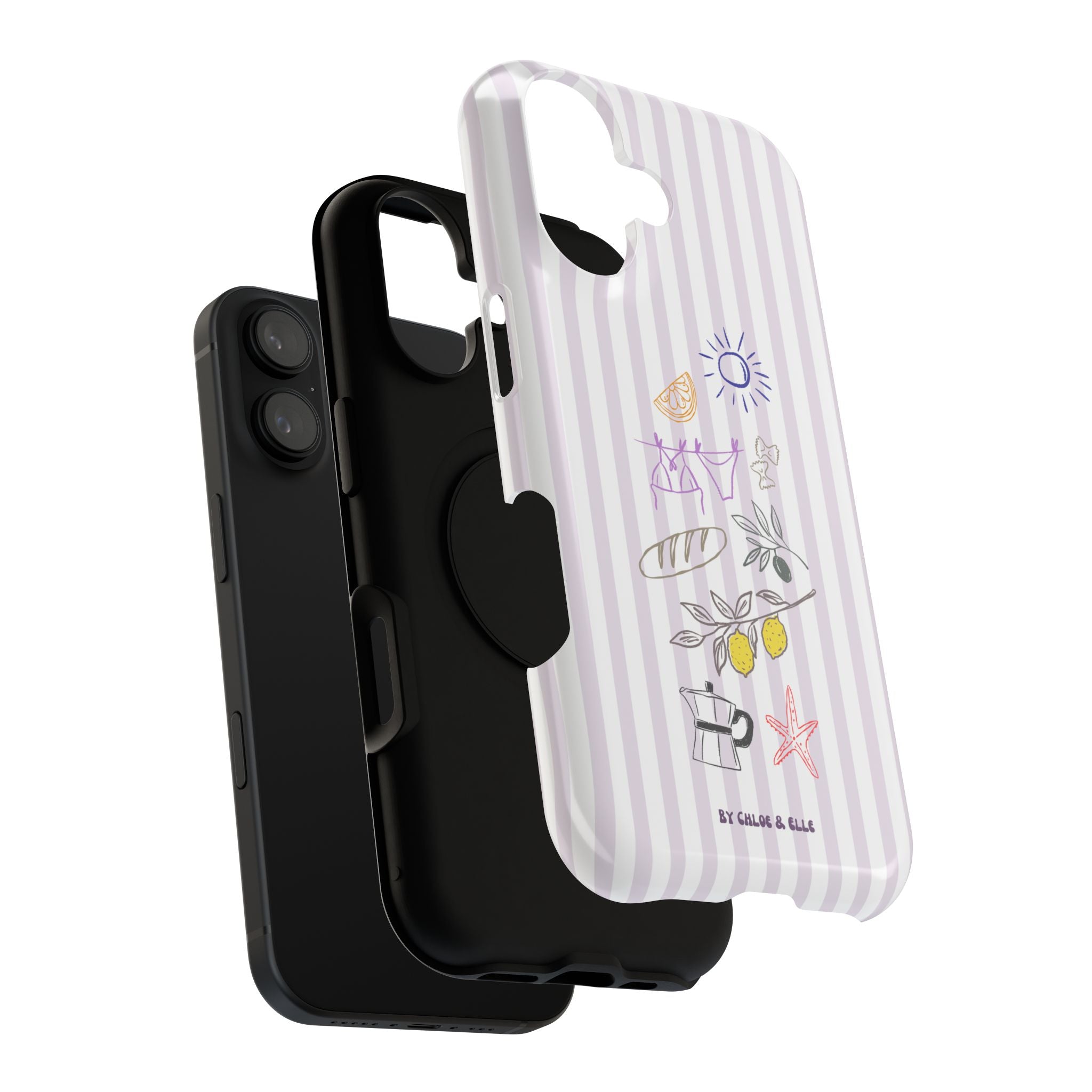 Amalfi Dreaming Petunia Phone Case