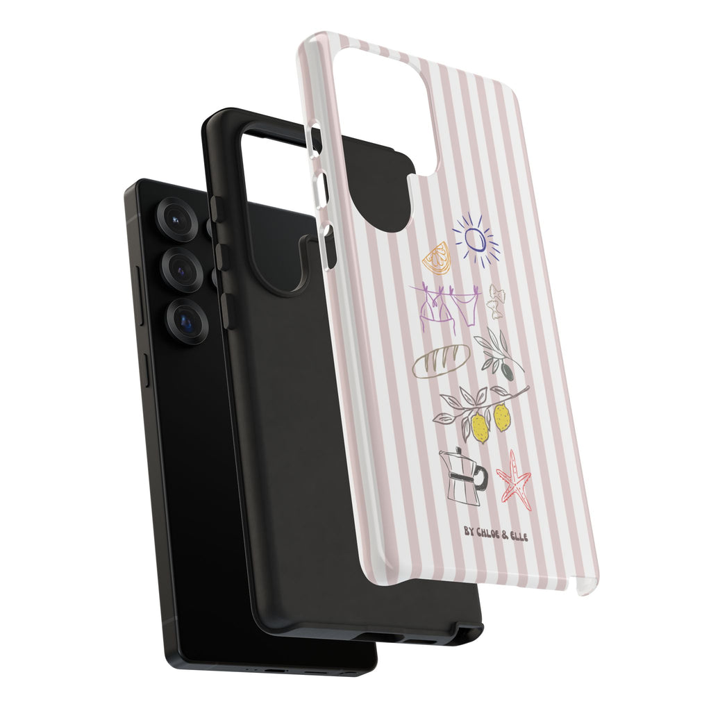 Amalfi Dreaming Rose Phone Case