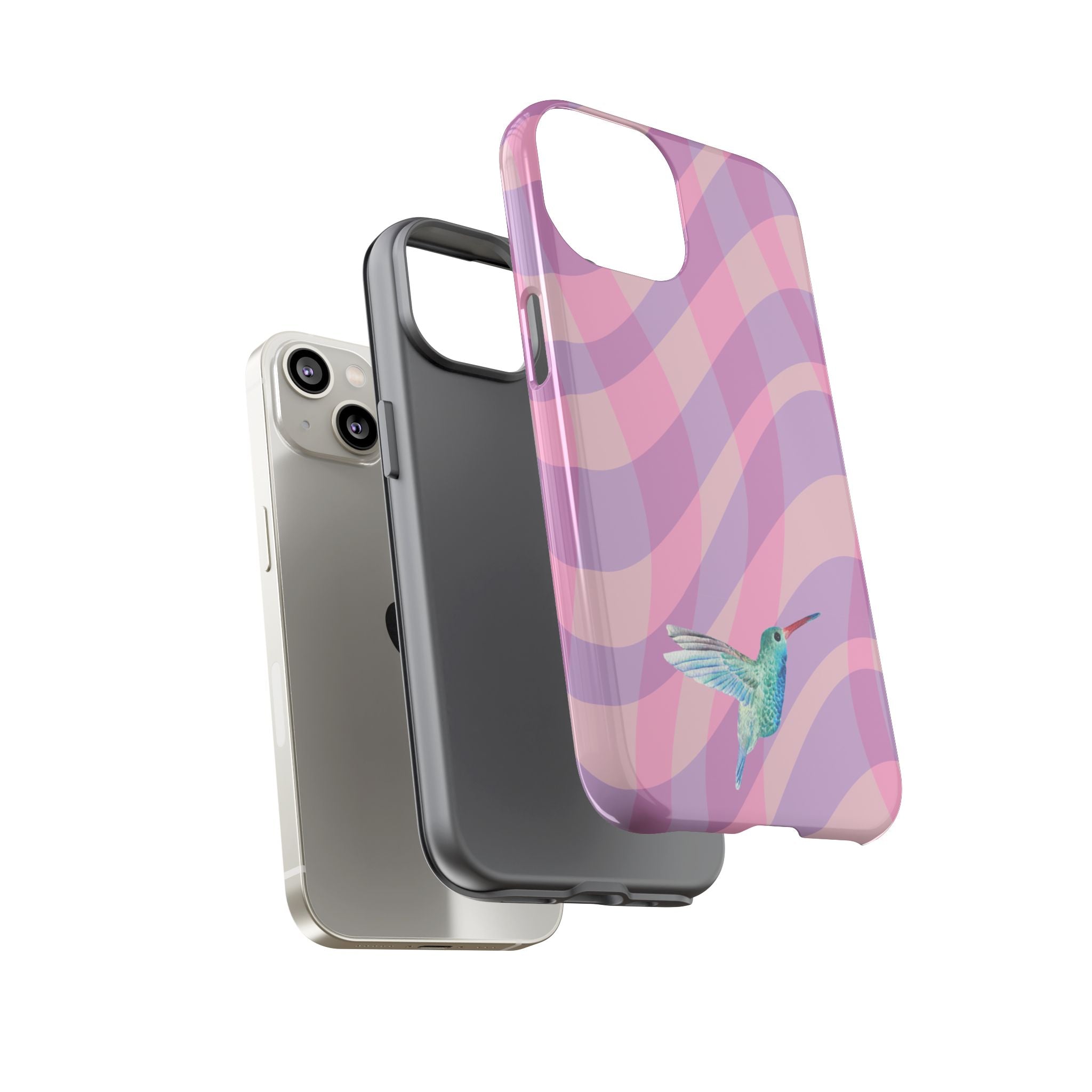 Serenity Waves Hummingbird Phone Case