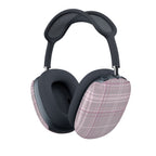 The Plaid Edit Mauve AirPods Max Shell Case