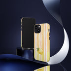 Lemon Orchard Stripes Phone Case