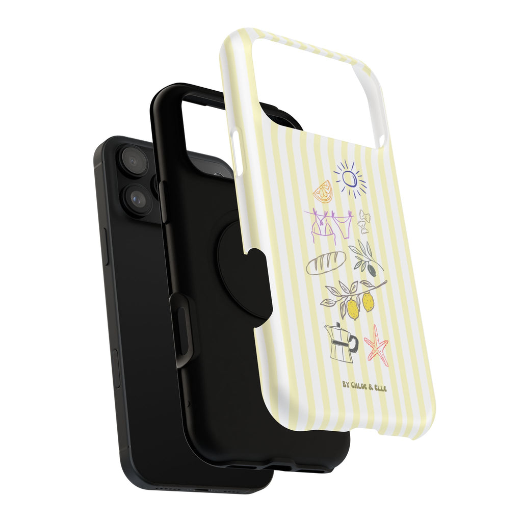 Amalfi Dreaming Lemon Phone Case