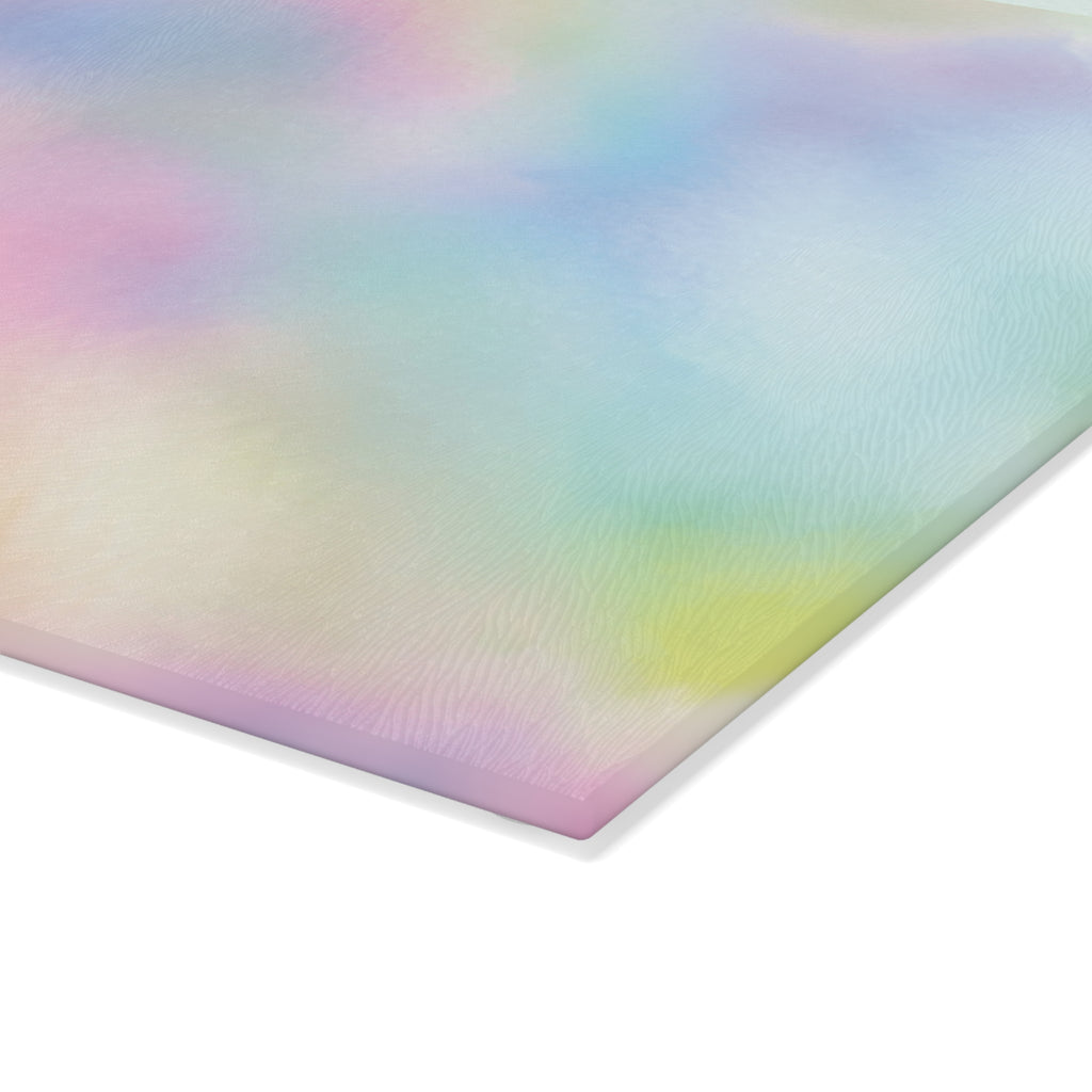 Celestial Dreamscape Glass Cutting Board