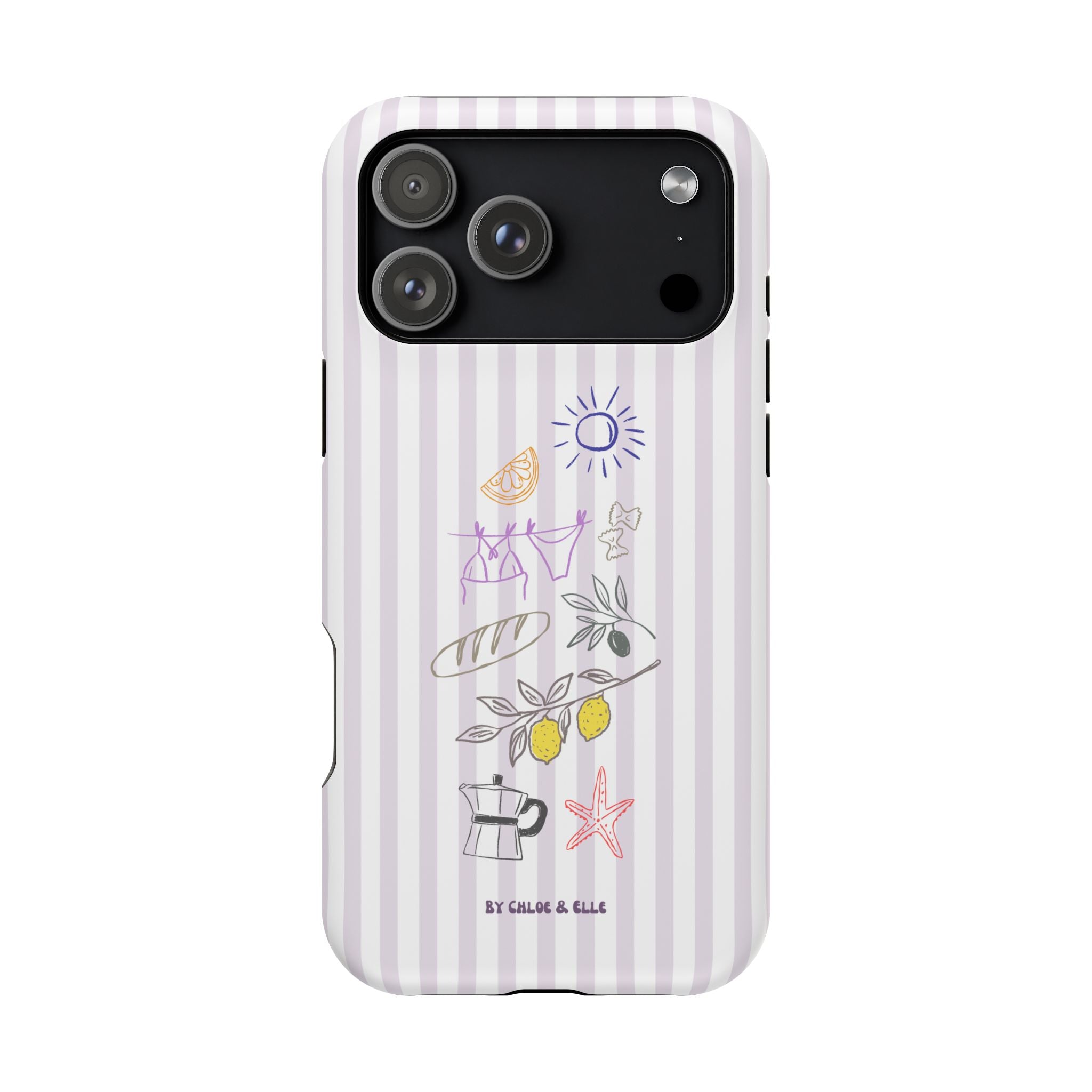Amalfi Dreaming Petunia Phone Case
