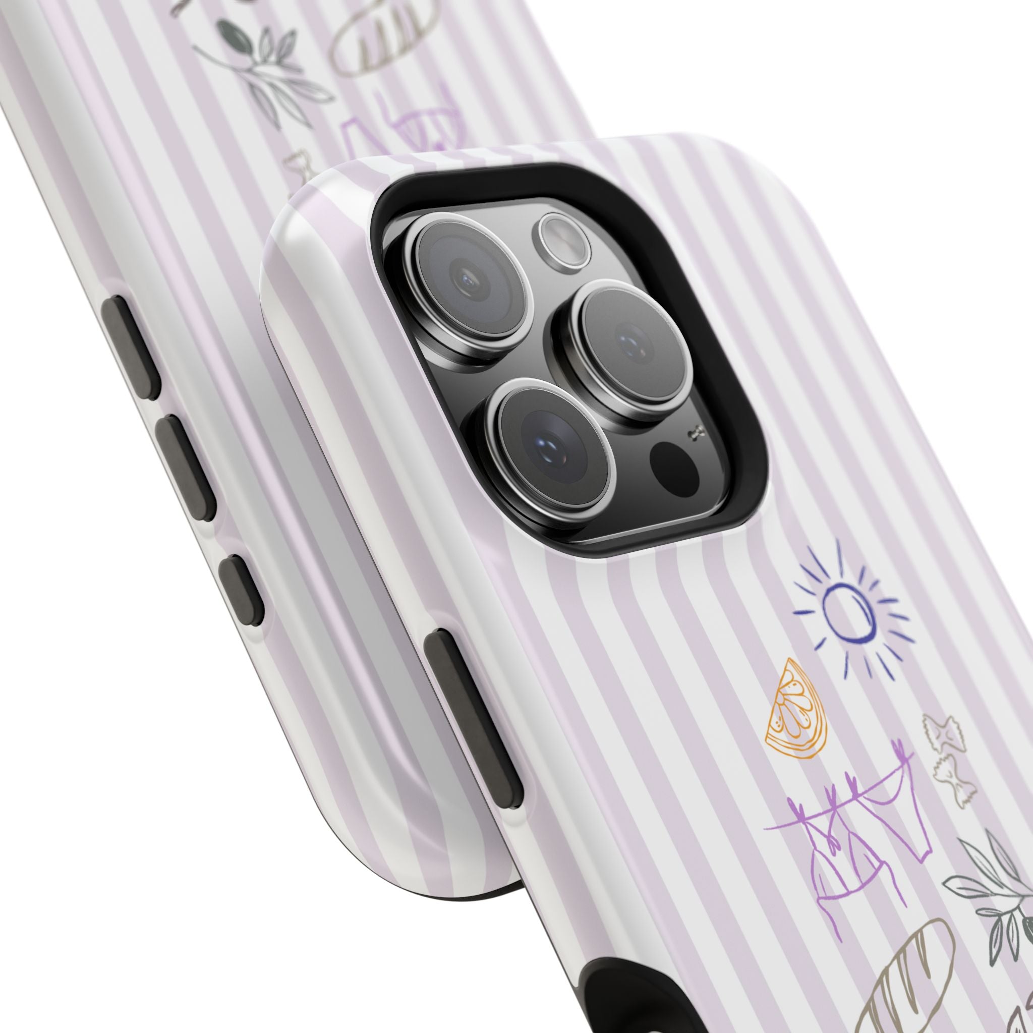 Amalfi Dreaming Petunia Phone Case