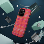 Golden Girl Plaid Magnetic Phone Case