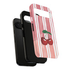 Cherry Orchard Stripes Phone Case