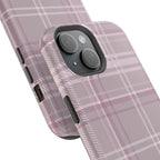 The Plaid Edit Mauve Phone Case