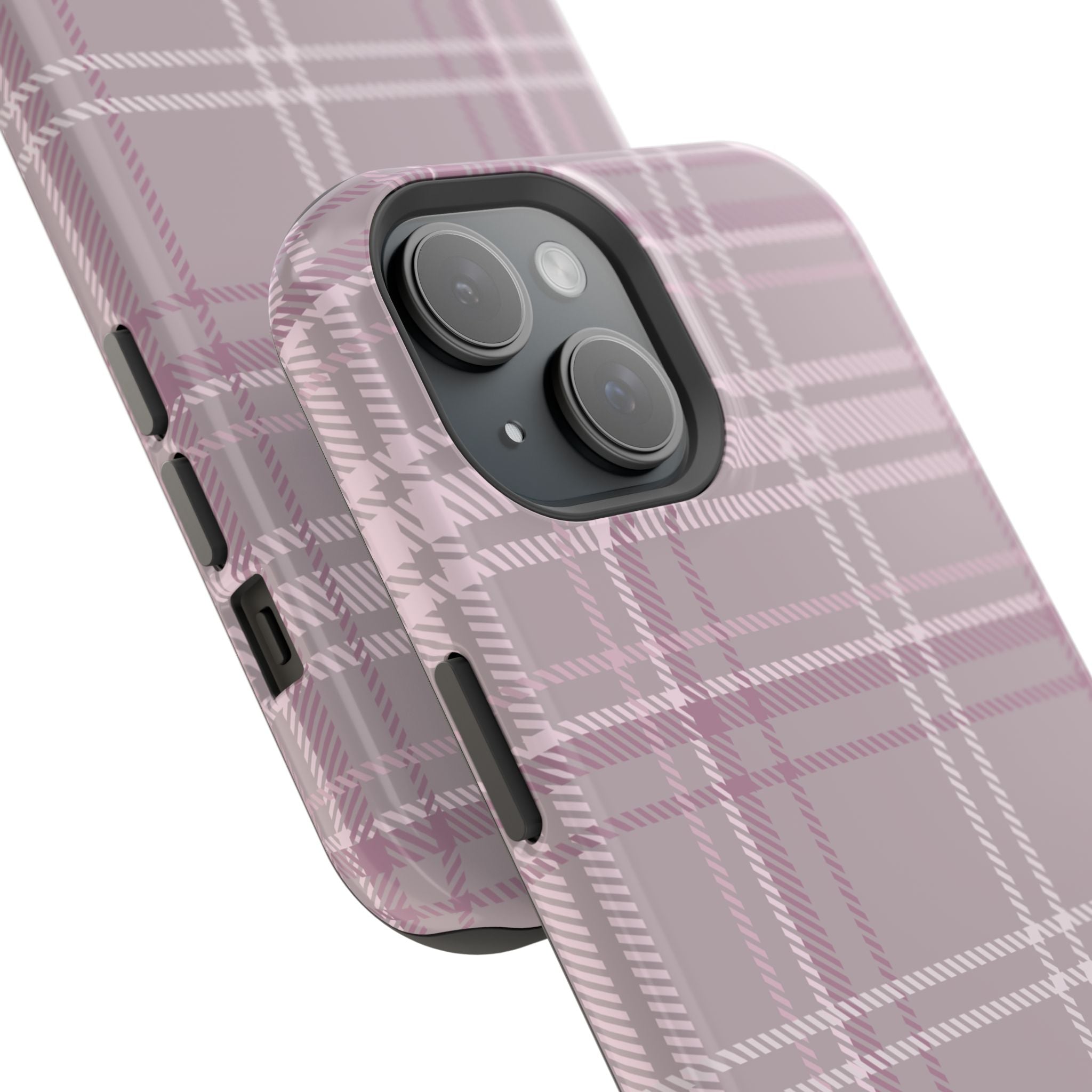 The Plaid Edit Mauve Phone Case