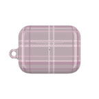 The Plaid Edit Mauve AirPod Case