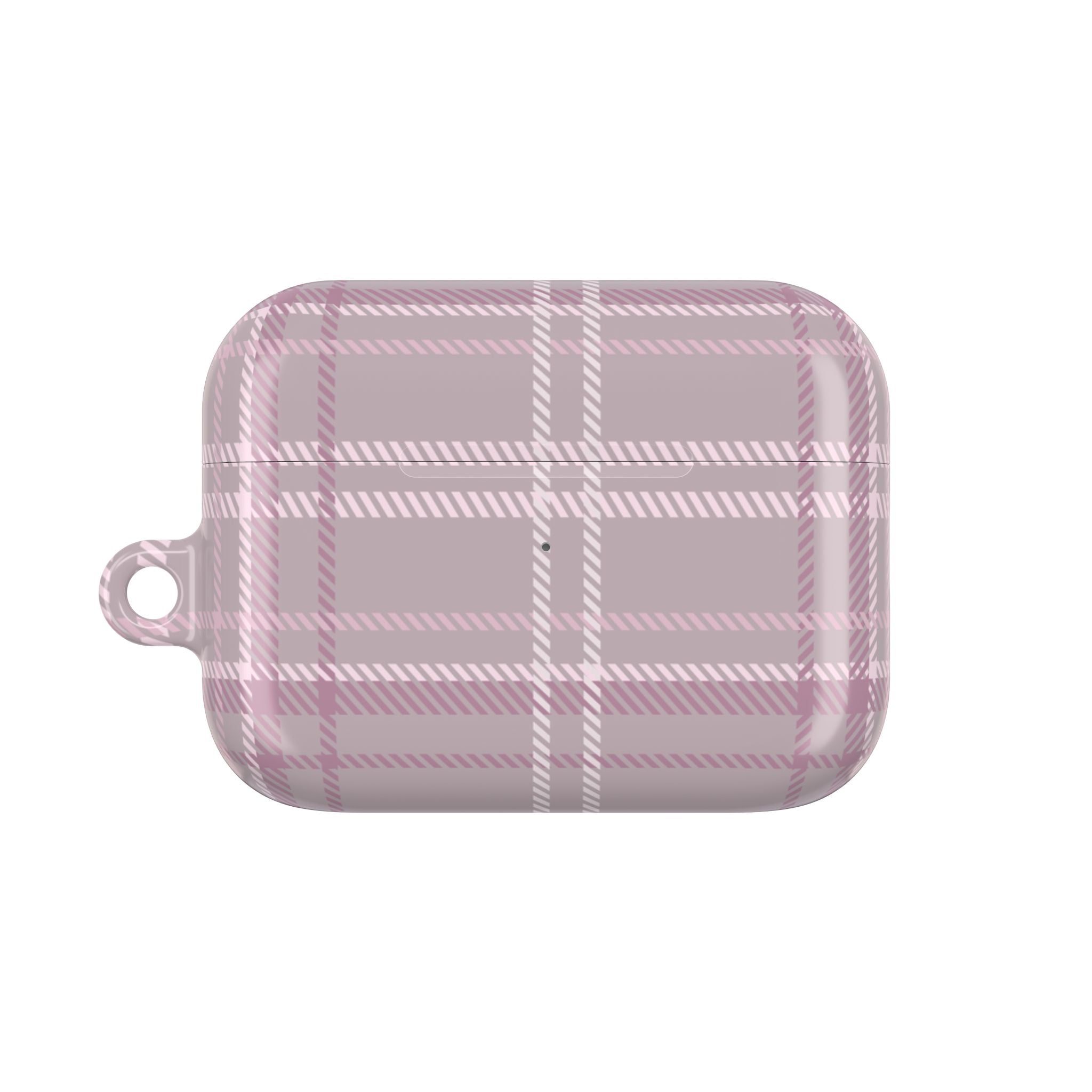 The Plaid Edit Mauve AirPod Case